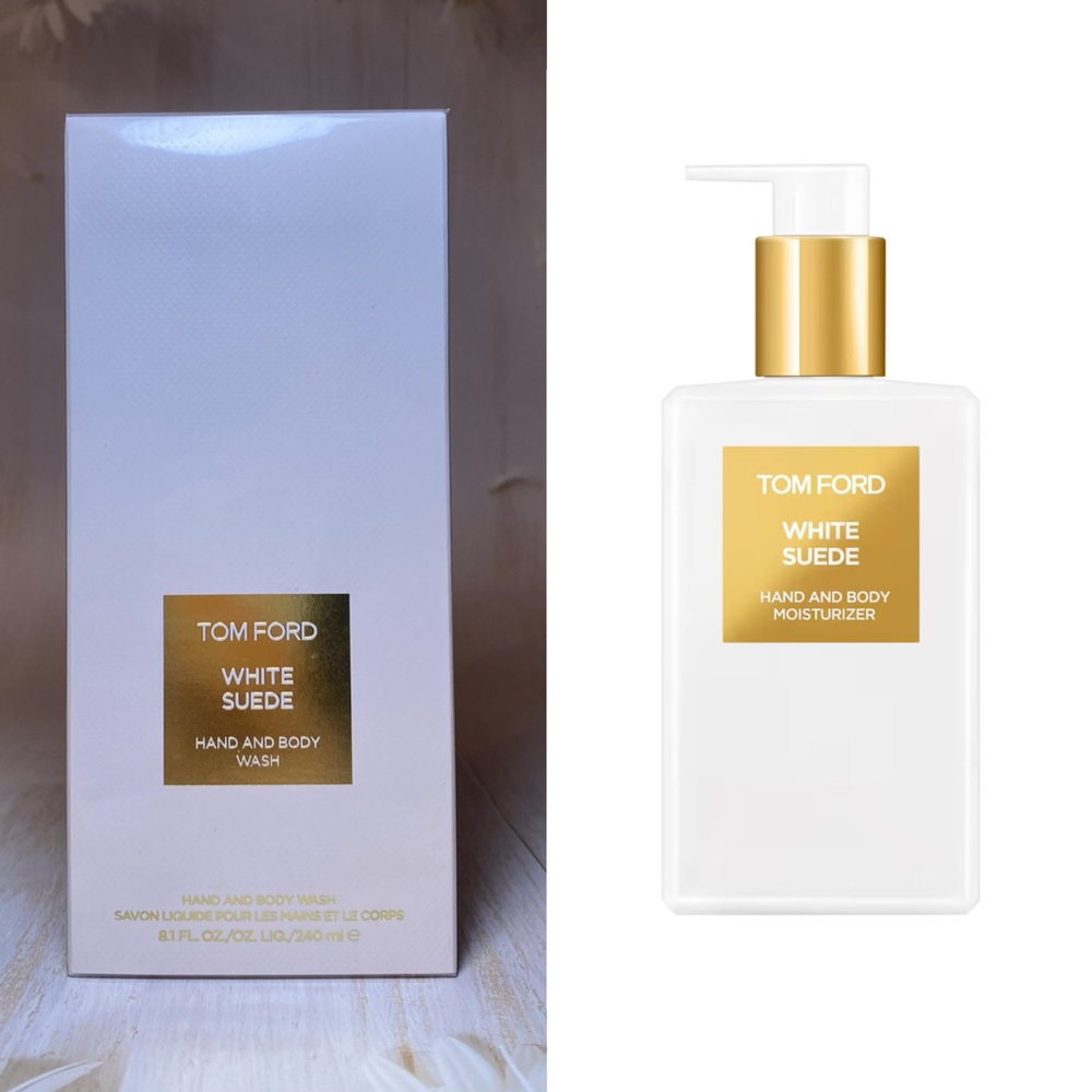 Tom Ford White Suede Hand and Body Wash 8.1oz/240ml, Authentic, New Sealed